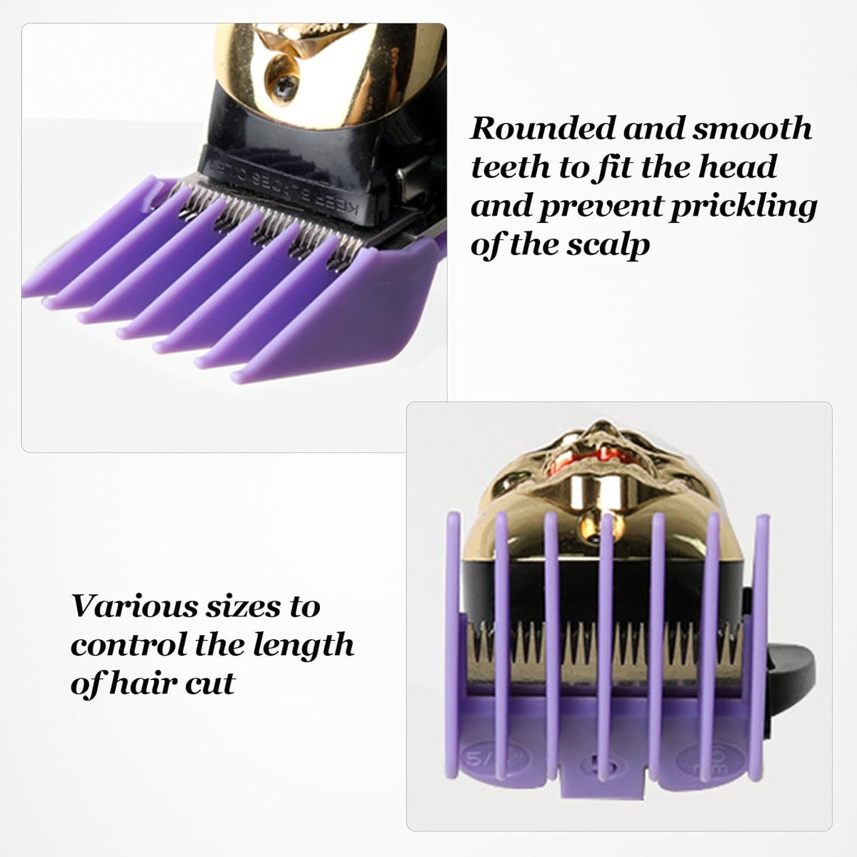 Hair Clipper Guards for Wahl Clippers from 1/8" to 1" J289457