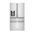 36 In. French Door Refrigerator with Water Dispenser, Ice Maker in Fingerprint Resistant Stainless Steel H975049