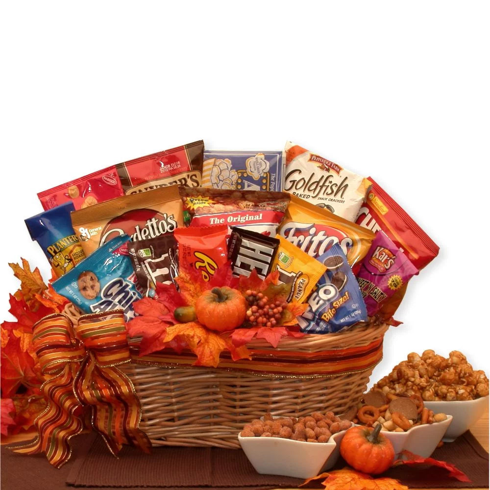 Fall Snack Gift Basket V5693