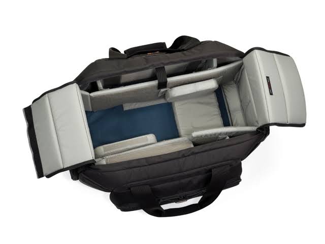 Black Padded Camera Shoulder Bag O507
