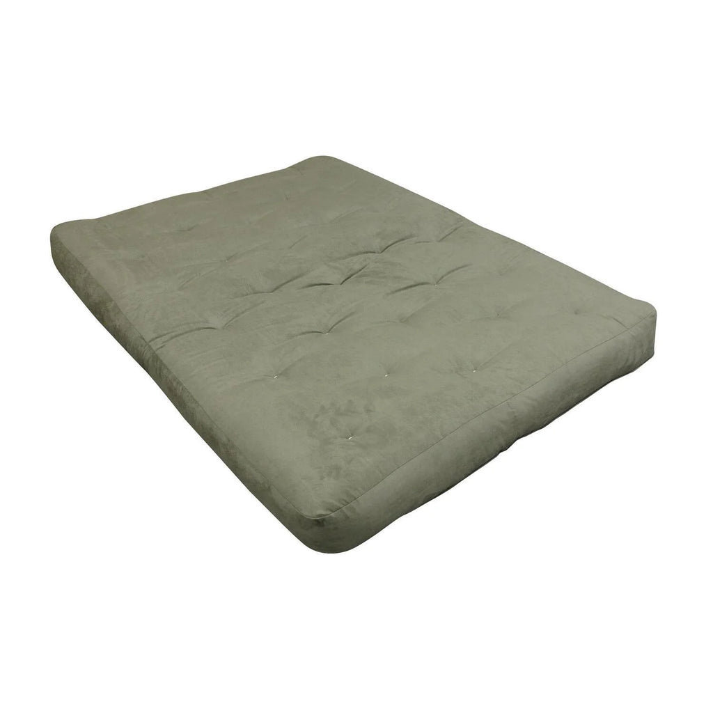 Full Sage Microfiber Cotton Futon Mattress R231849