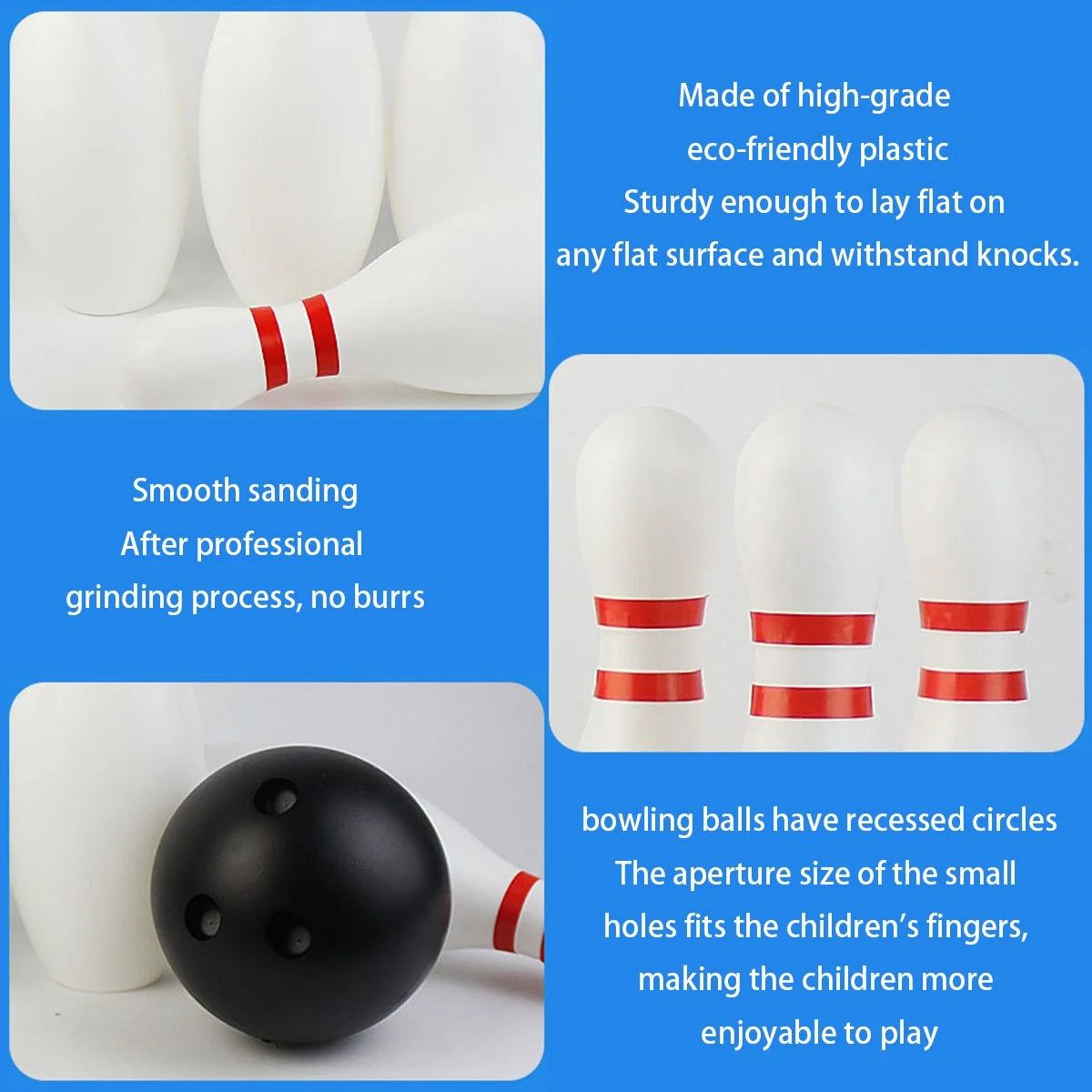 12PCS Toddler Kids Bowling Game Set Y520