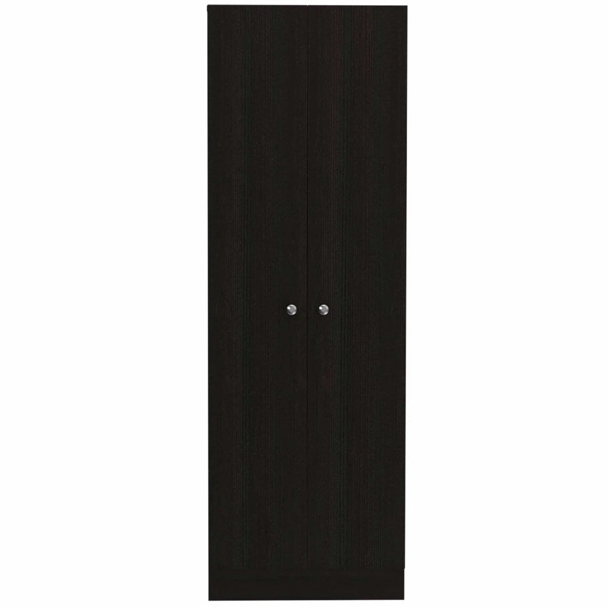 Dark Brown & Black Double Door Cabinet M229511