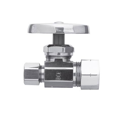 Straight Valve, 1/2x22 Compression Weathered Copper T838963
