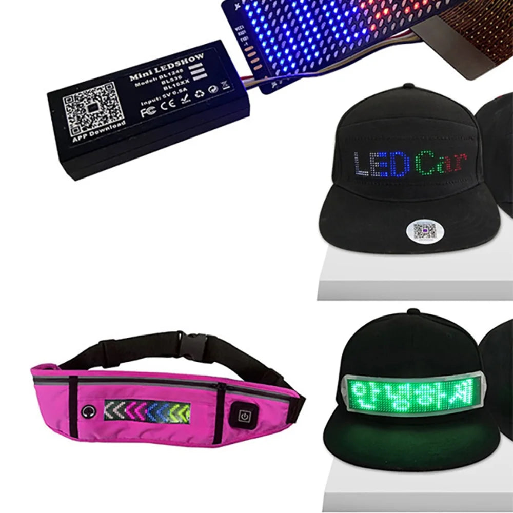 RGB Flexible LED Module Strip Light BT App Control Black C888