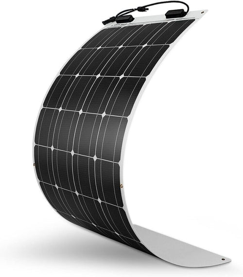 100 Watt 12 Volt Flexible Solar Kit with 100W Monocrystalline Panel and 10A Waterproof PWM Controller X3548