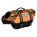 Doggy Life Jacket S Flames R104