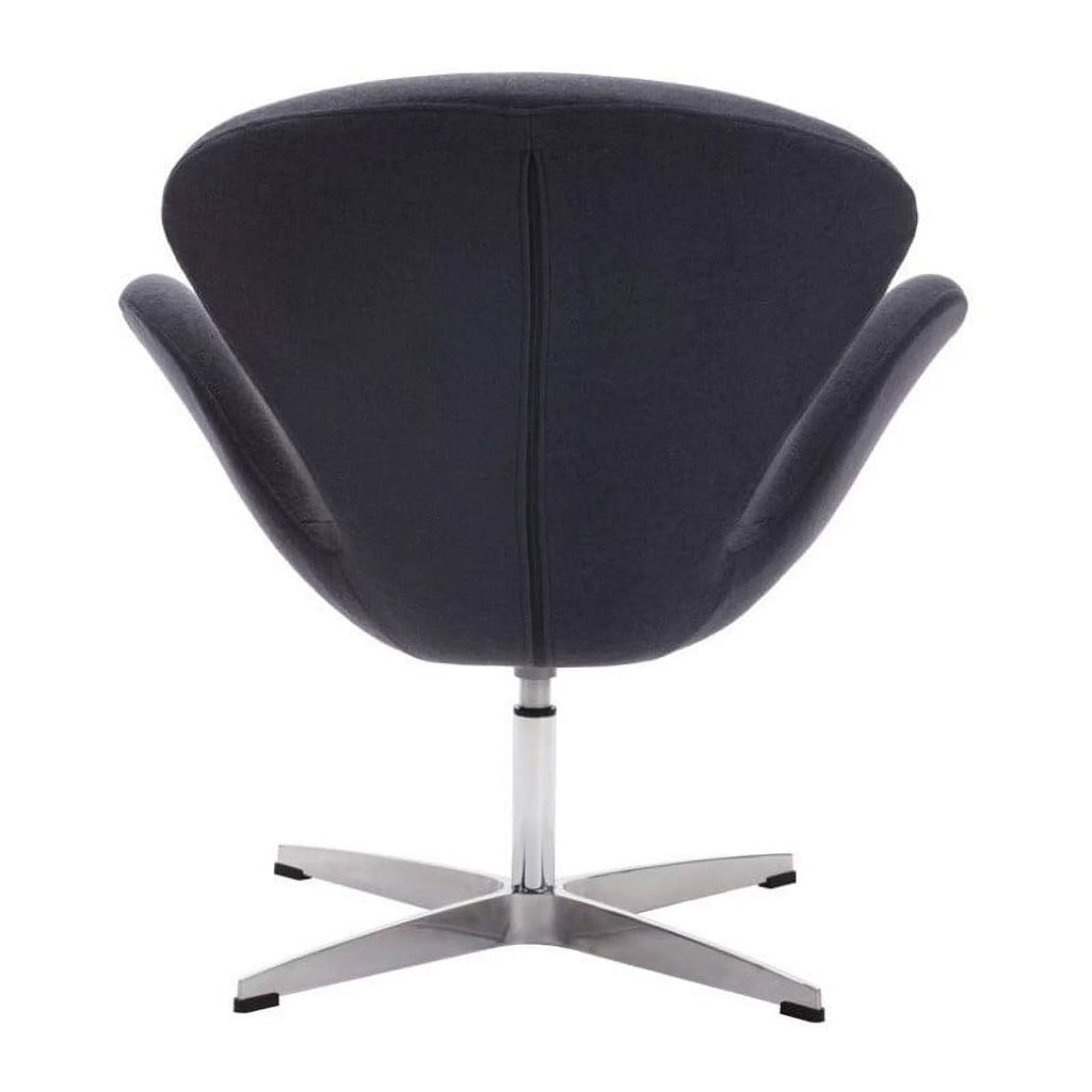 Gray Wood Occasional Chair M954