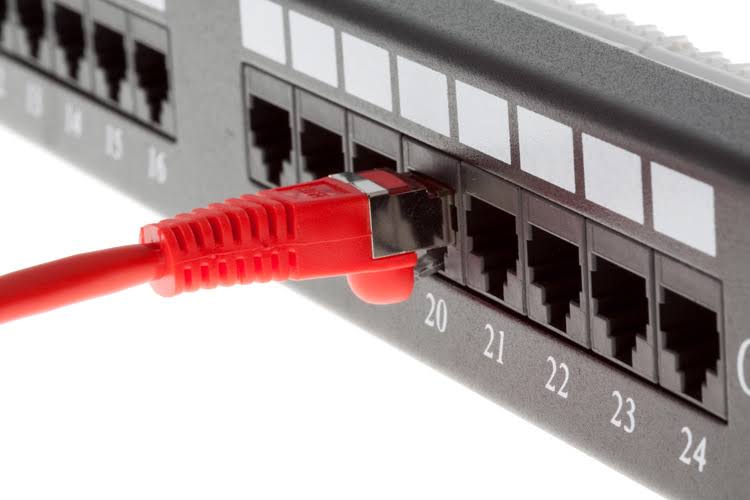 Cat6 Shielded Ethernet Patch Cable 75 ft Red L3563