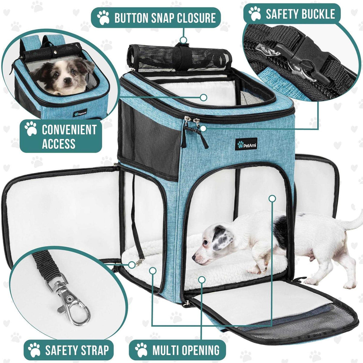 Airline Approved Pet Carrier Backpack Q121