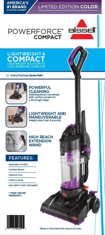 Compact Bagless Vacuum H5414