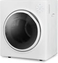 White 13lbs Portable Clothes Dryer with Stainless Steel Tub M1619