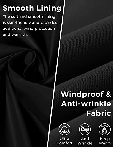 Women's Plus Size Double-Breasted Waterproof Trench Coat with Detachable Hood S54247