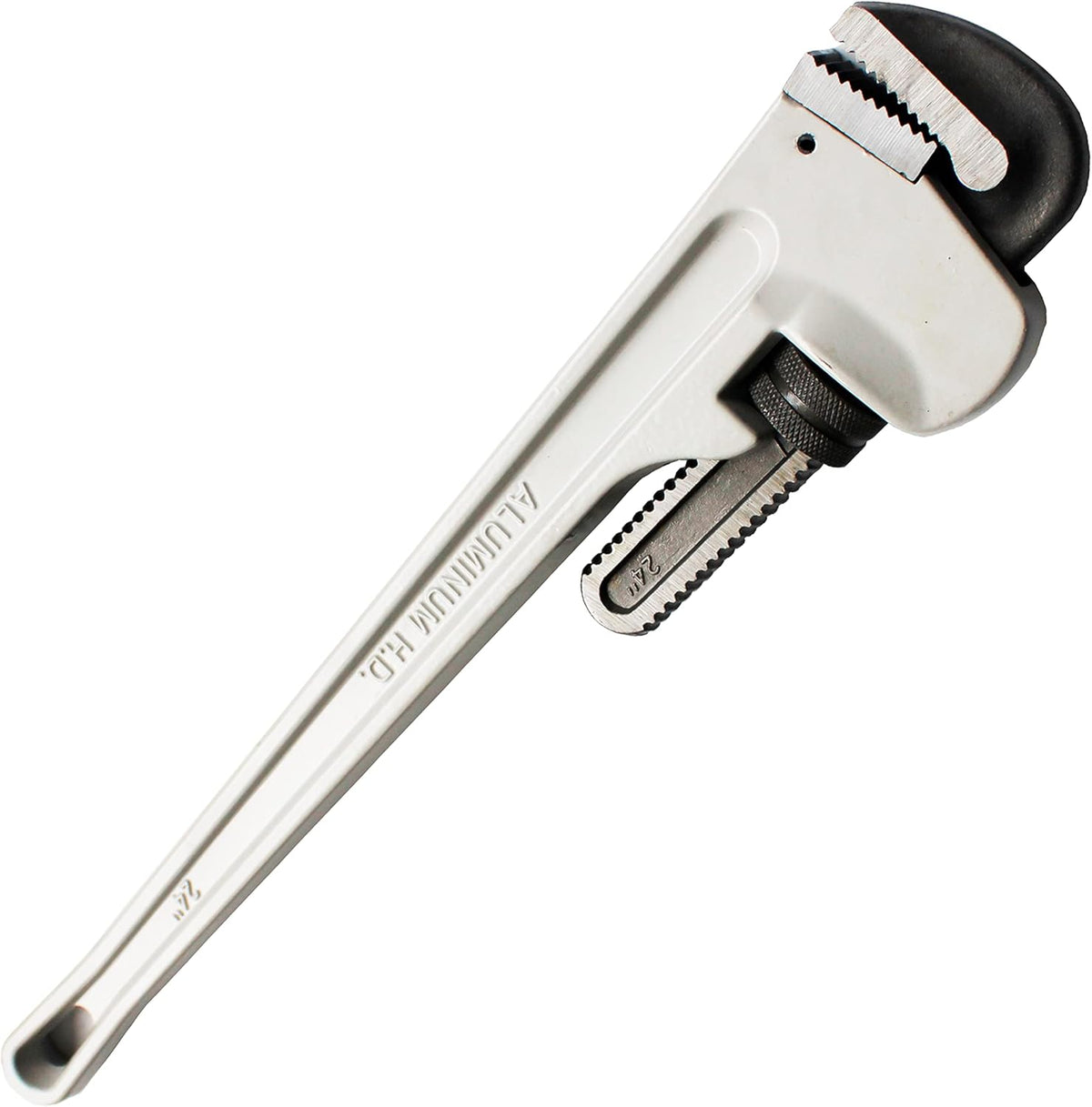 Heavy Duty Aluminum Straight Pipe Wrench 24IN Pack of 2 L1514