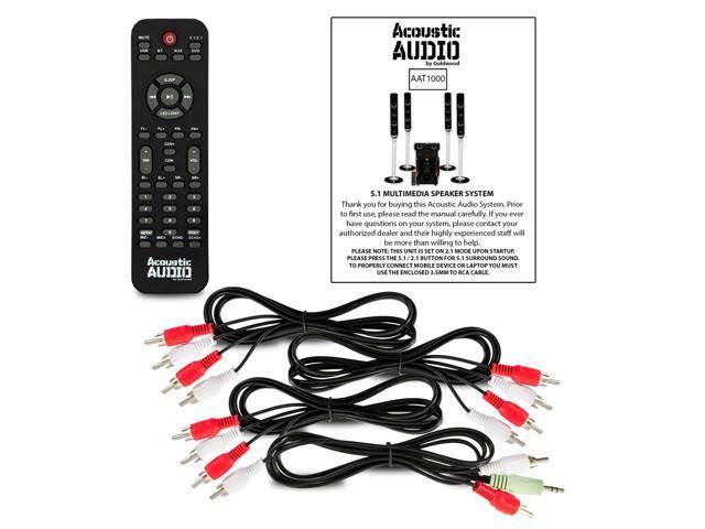 5.1 Home Speaker System with Powered Sub K68288