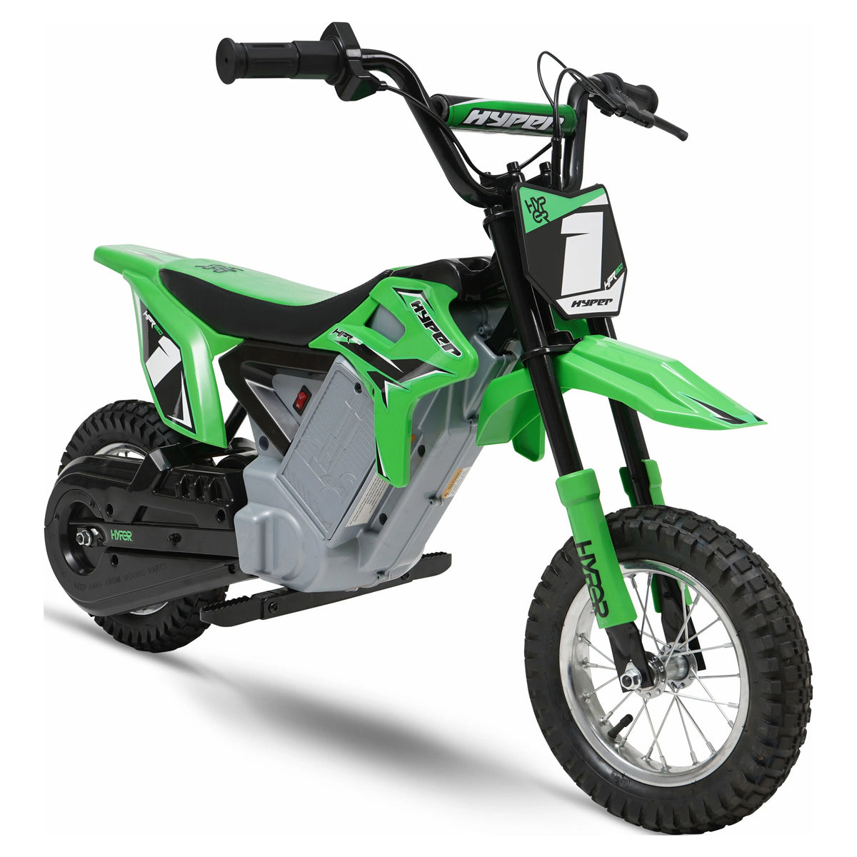 Green 24 Volt Electric Motorcycle T446951