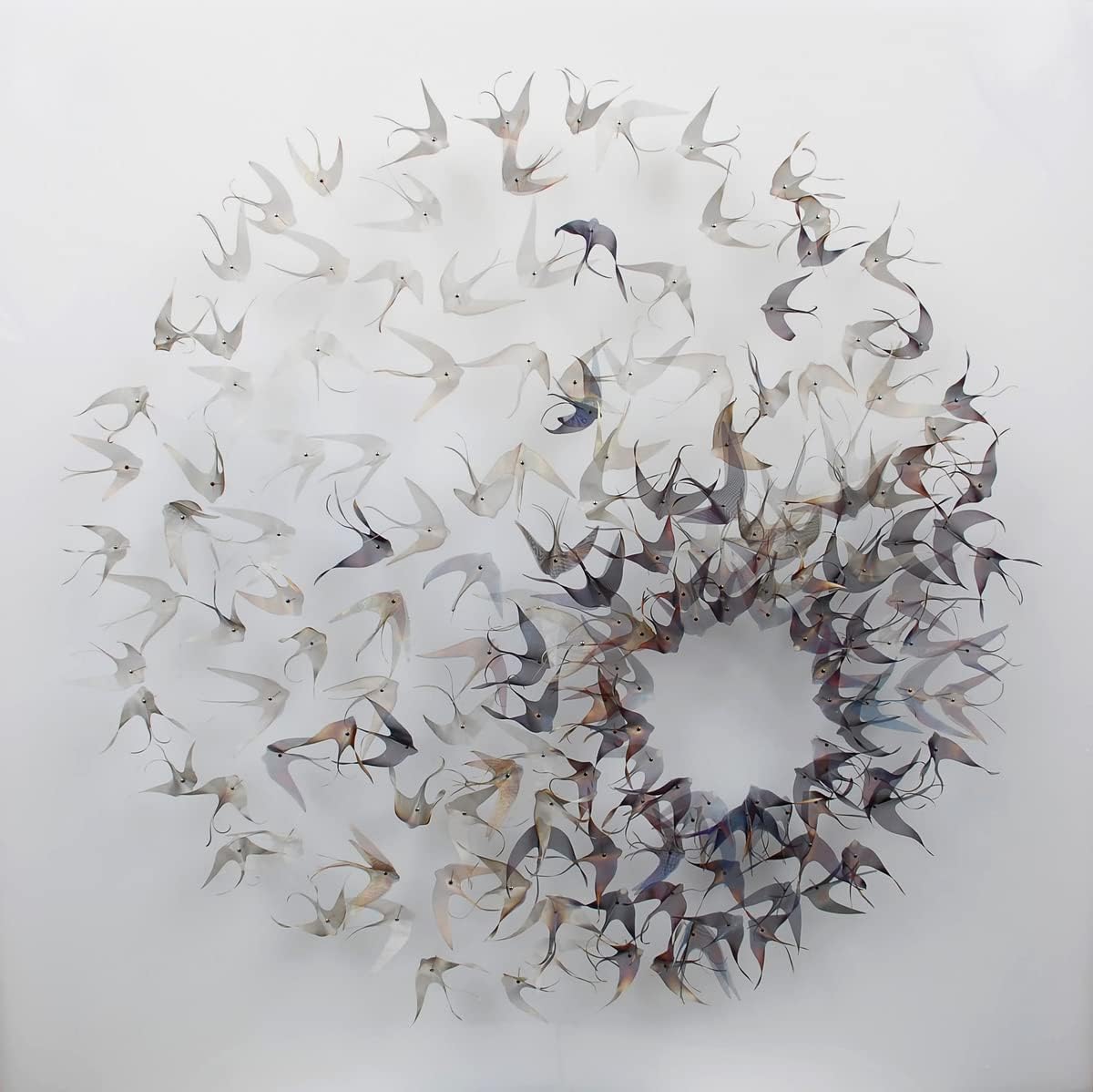 Abstract Fish Canvas Wall Art 30x30 inch R783987