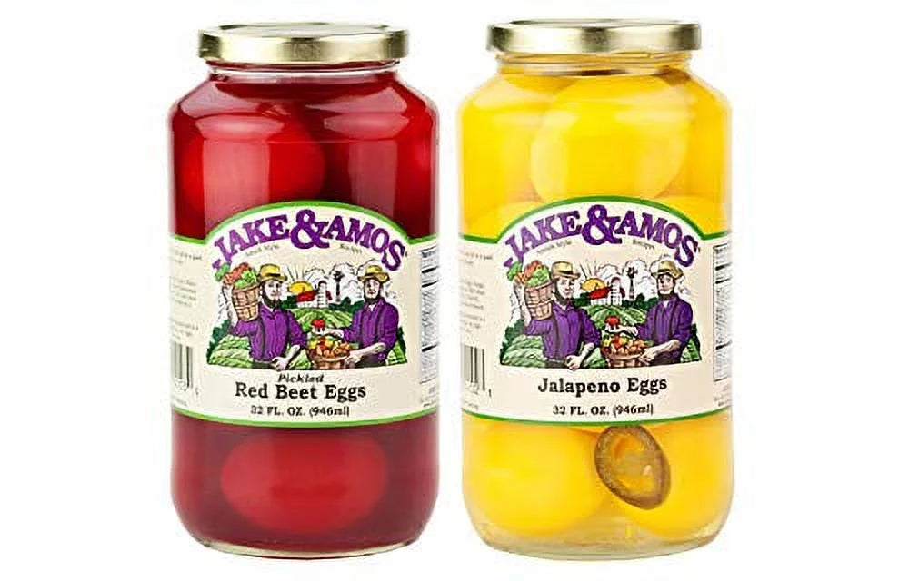 Red Beet & Jalapeno Pickled Eggs 2-Pack 34 oz G732