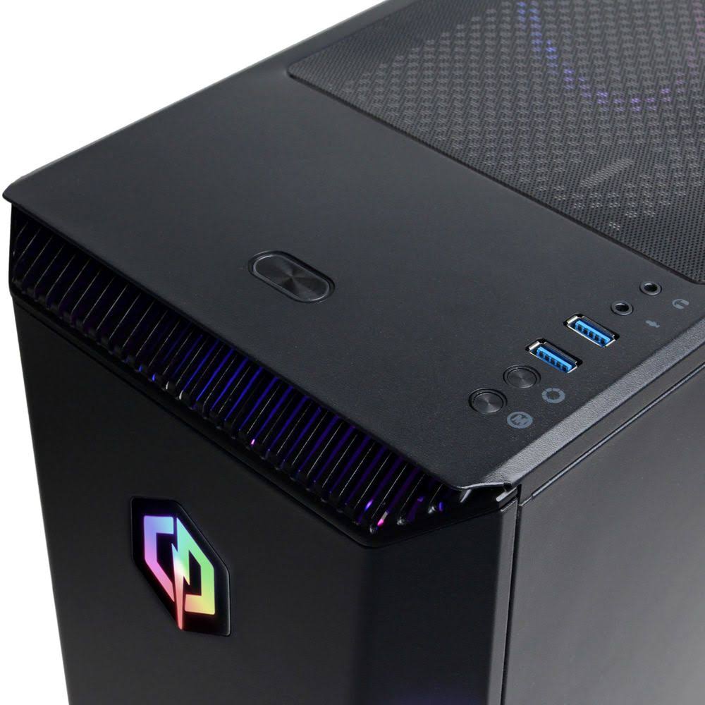 Gaming Desktop AMD Ryzen 3 2300X 8GB Memory AMD Radeon RX 560 2GB 1TB HDD Black R859