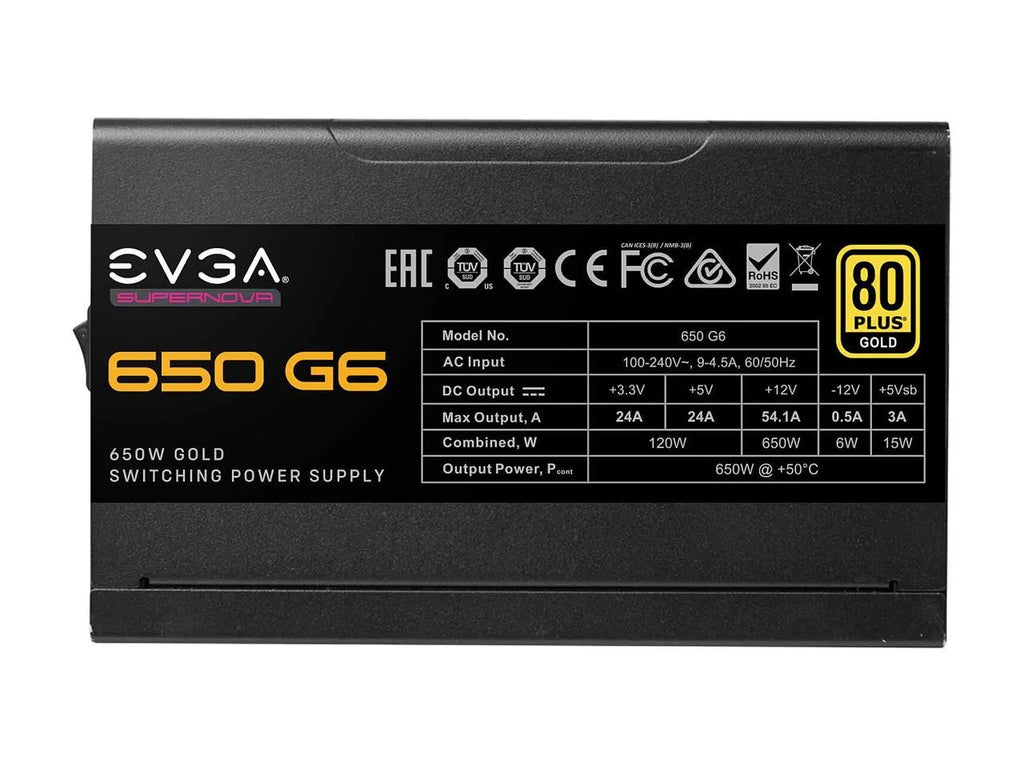 650W 80 Plus Gold Fully Modular Compact Power Supply C552103