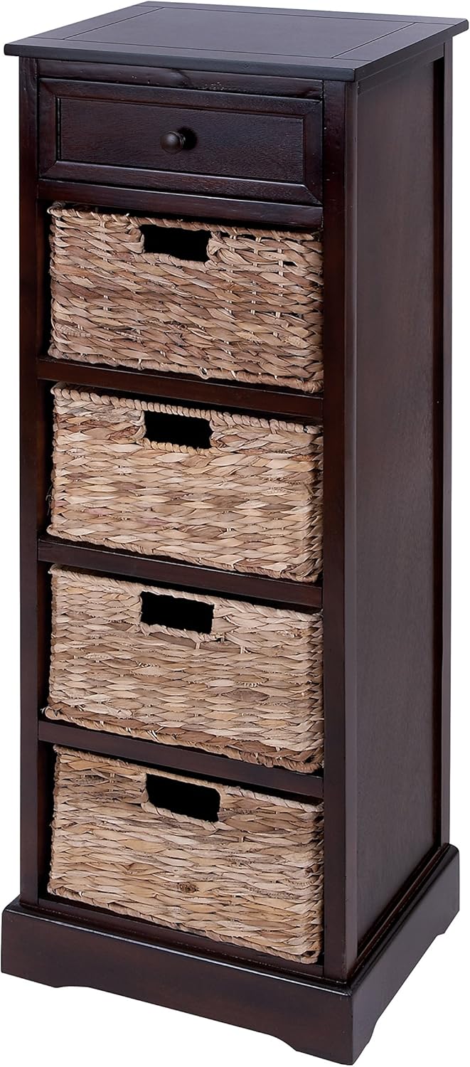 Cabinet with 4 Wicker Baskets R645