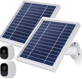 Solar Panel with Power Cable and Adjustable Mount 2 Pack U5049