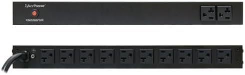 12-Outlets Rack Mount 1U 20A Power Distribution Unit E117