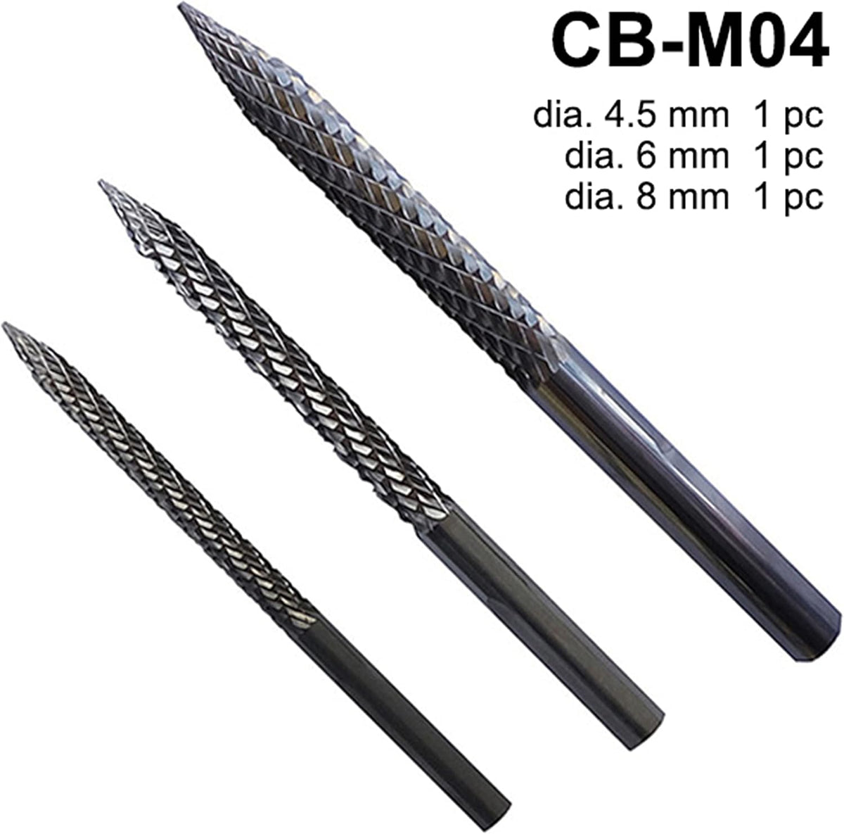 Tire Repair Carbide Burr Kit R533
