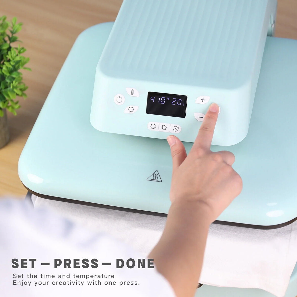Blue Auto Heat Press Machine D568996