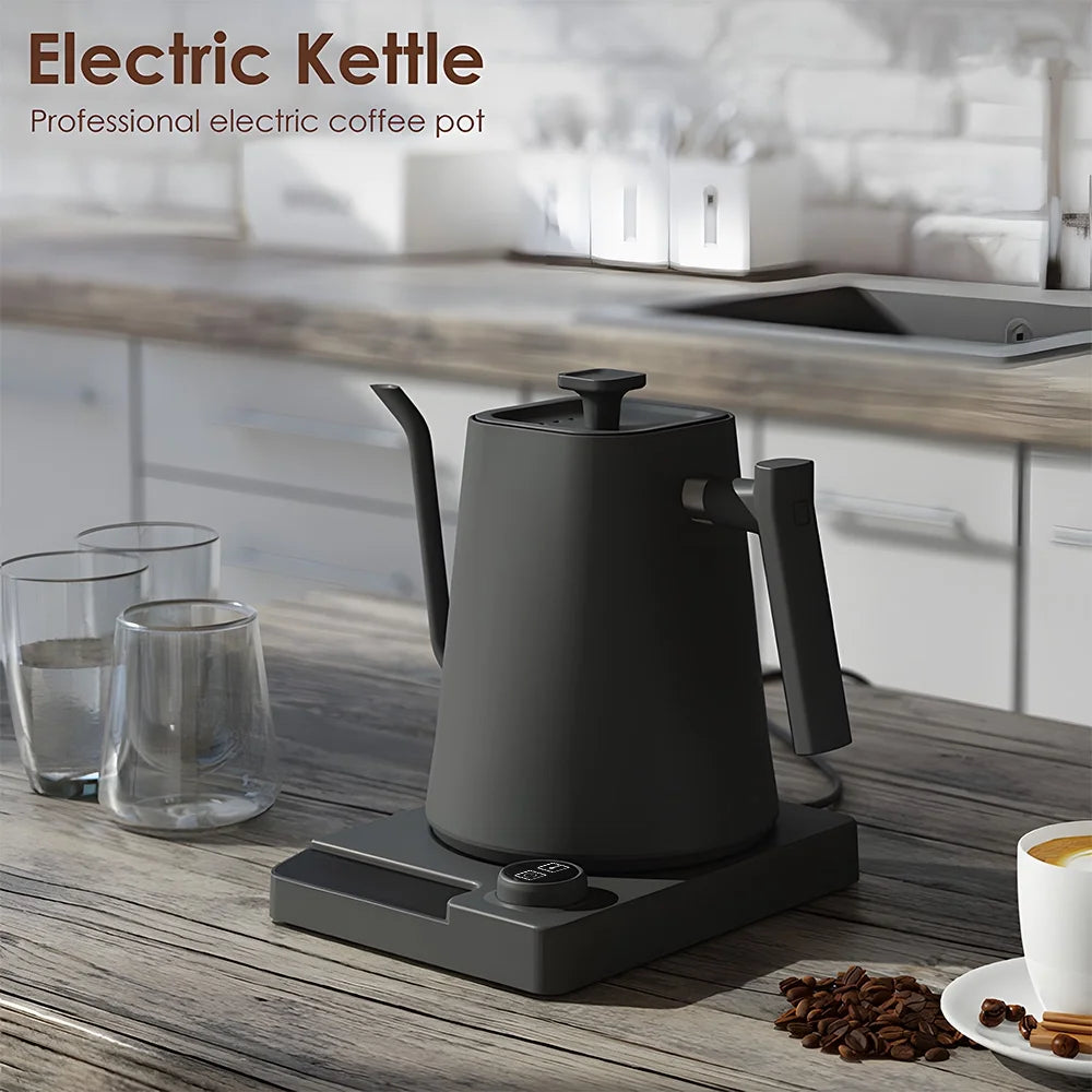 Electric Kettle Temperature Control Pour-Over Kettle 1.0L S2603