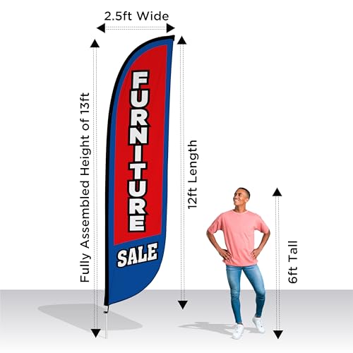 12 Feet Tall Fiberglass Pole Kit with Ground Spike K198