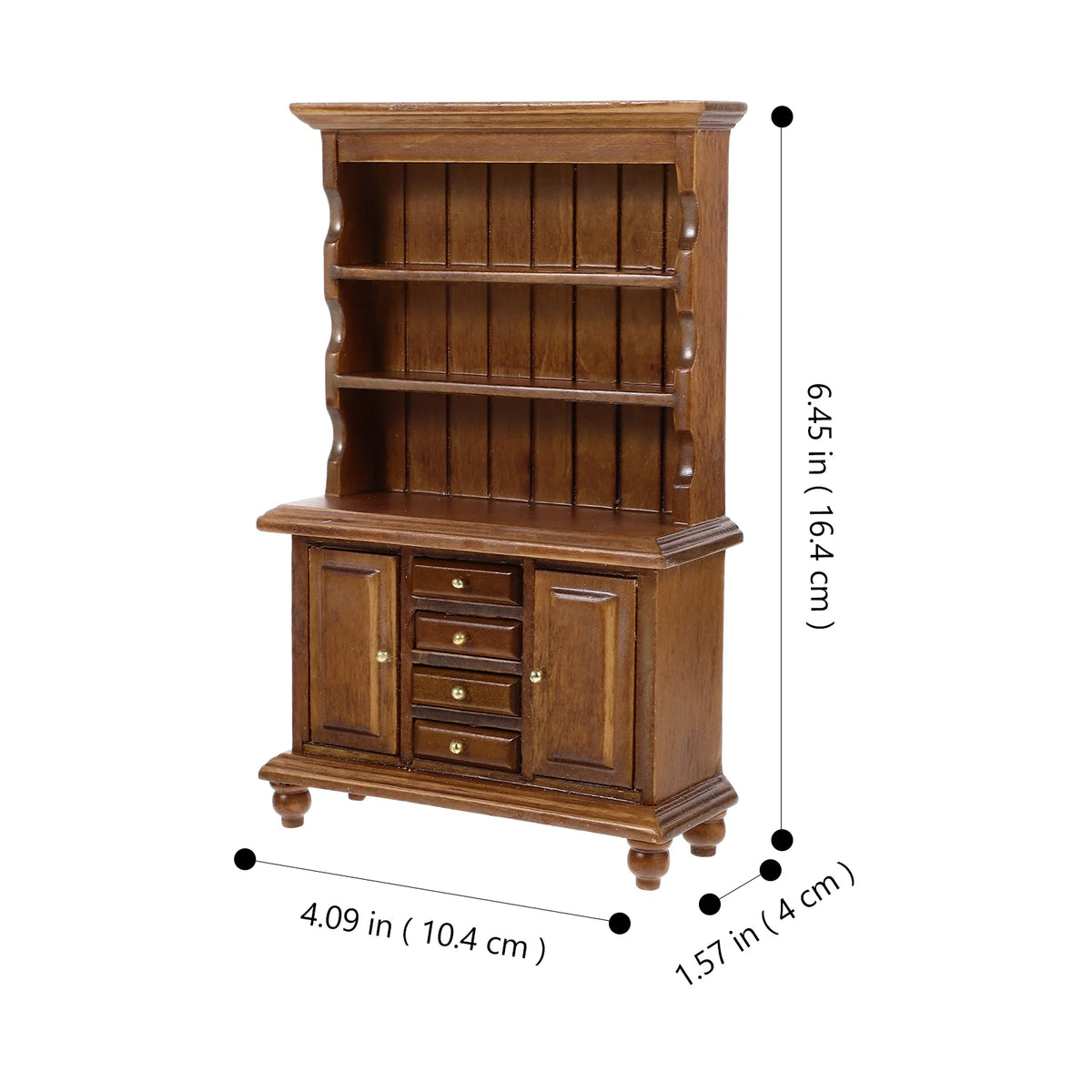 Miniature Book Shelf Doll House Furniture F6210