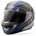 Matte White/Blue Helmet K908