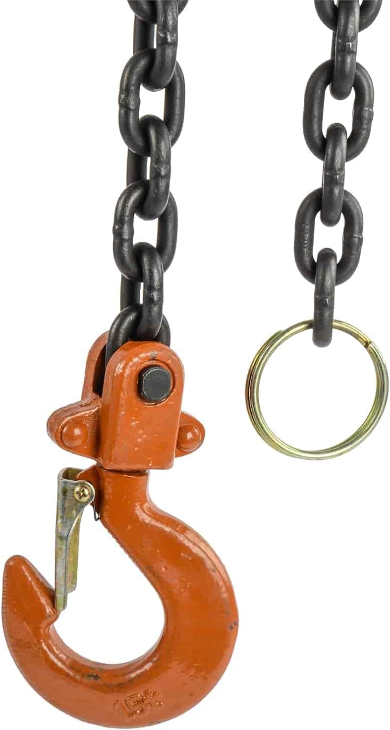 Lever Chain Hoist 1.5-Ton Capacity, 5 ft. Lift N683