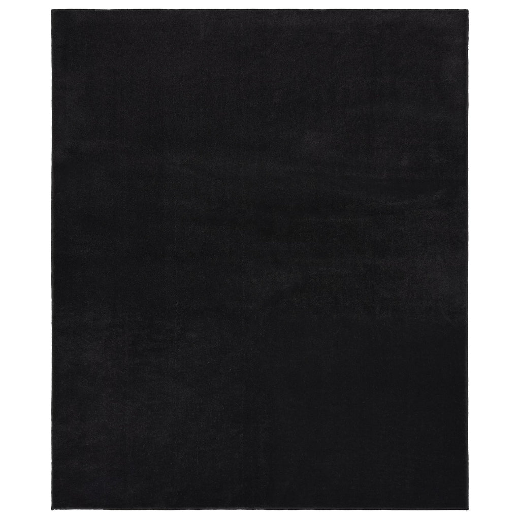 Black 6 ft. x 9 ft. Bathroom Carpet B675