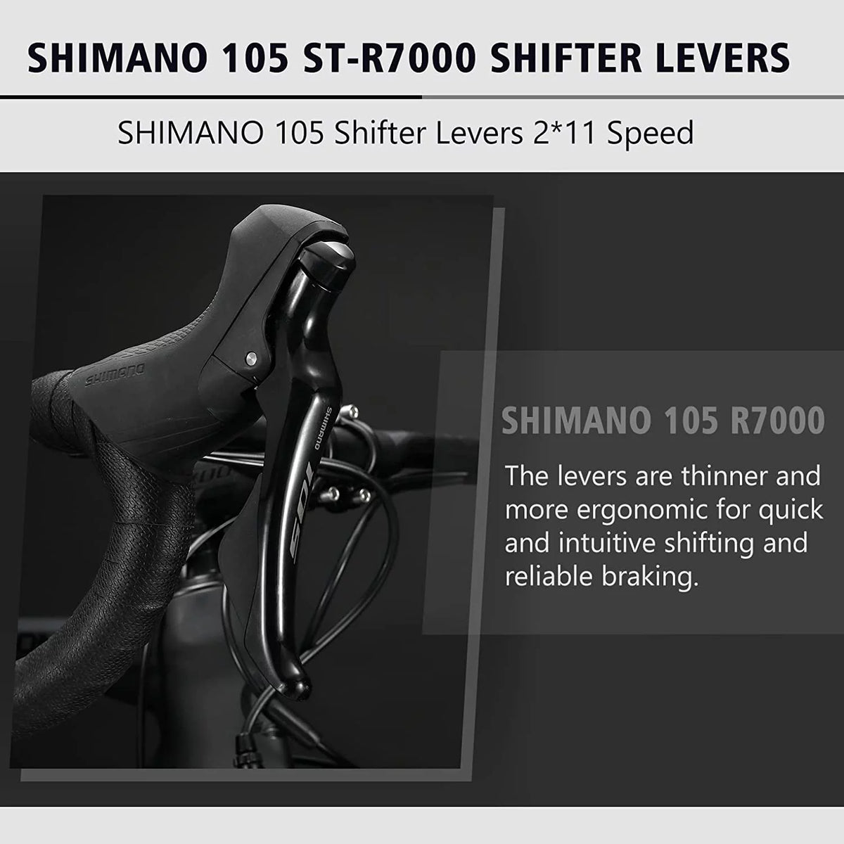 Carbon Fiber 700C Road Bike 22 Speed J405