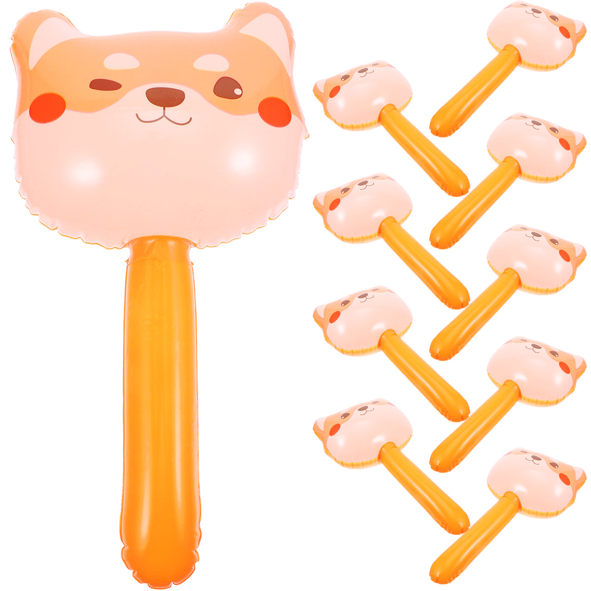10pcs Inflatable Hammer Toys with Bell W61369