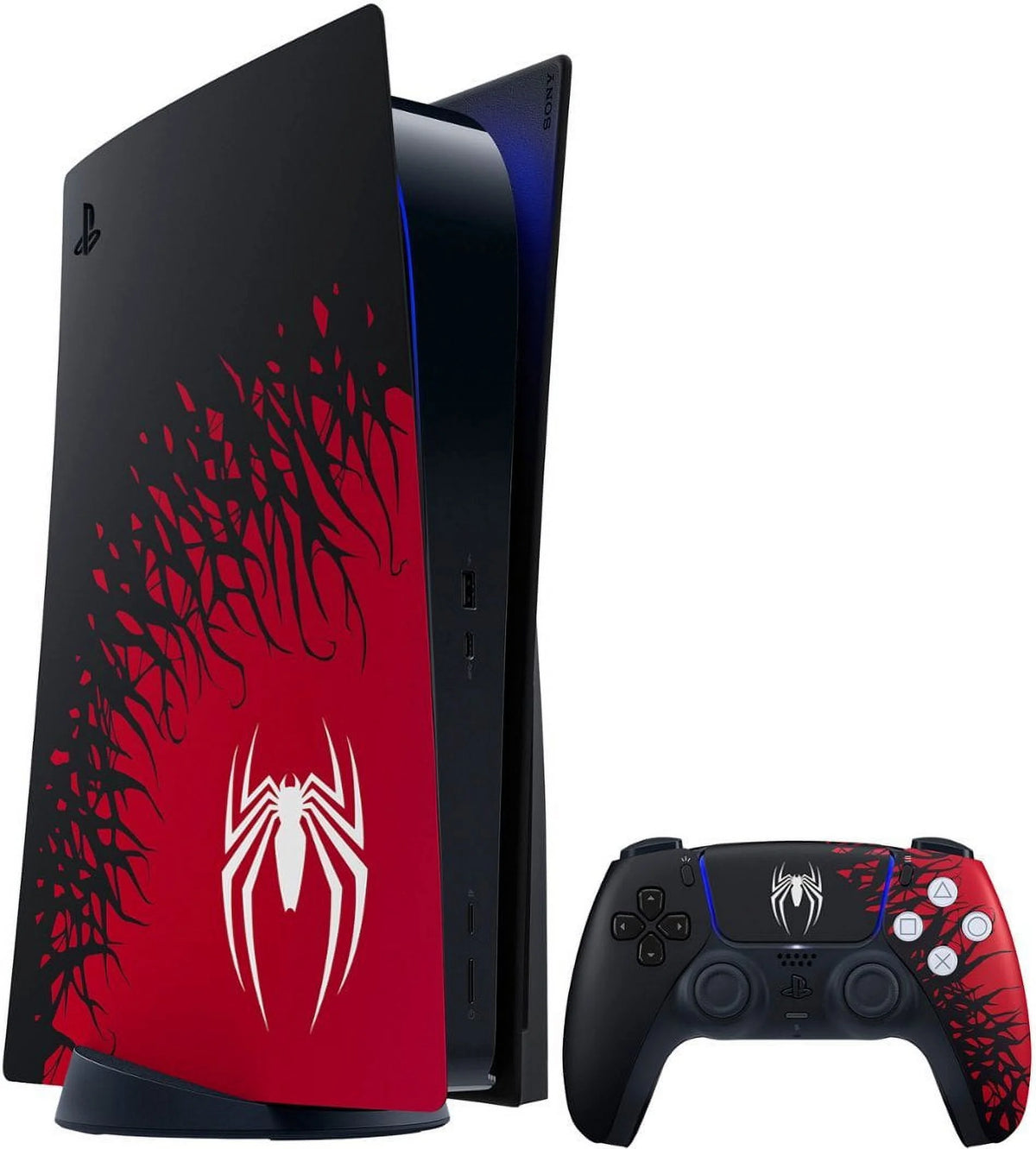 PS5 Disc Edition Console with Two Controllers and Hard Shell Protective Controller Case M66074