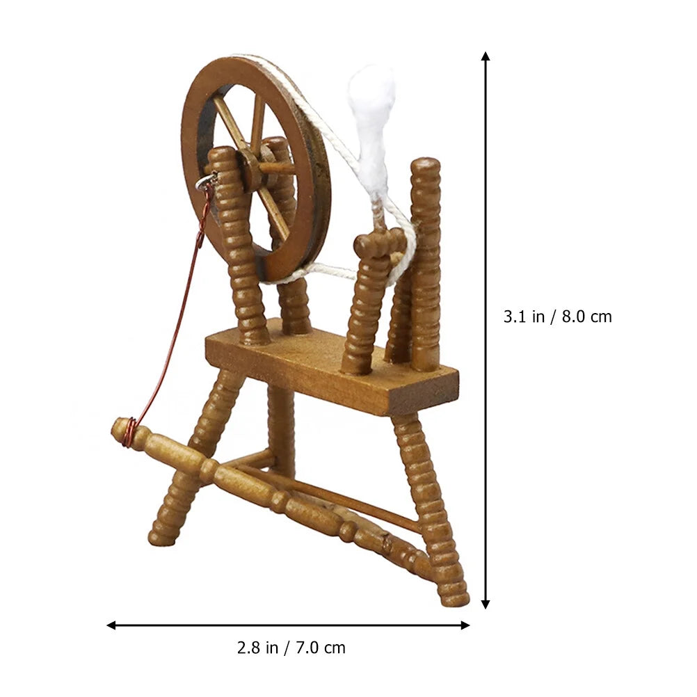 1pc Miniature Textile Making Car Playhouse Furniture Child Toy Q101