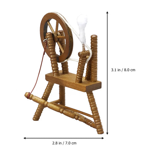 1pc Miniature Textile Making Car Playhouse Furniture Child Toy Q101