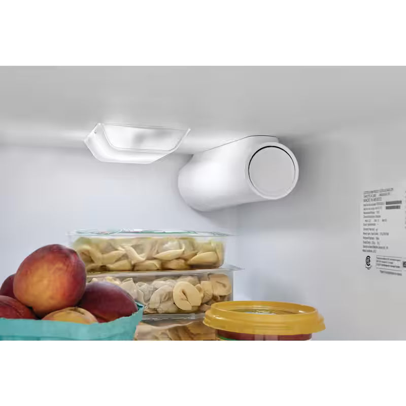 36 in. 25.6 cu. ft. Black Stainless Steel Side by Side Refrigerator P369