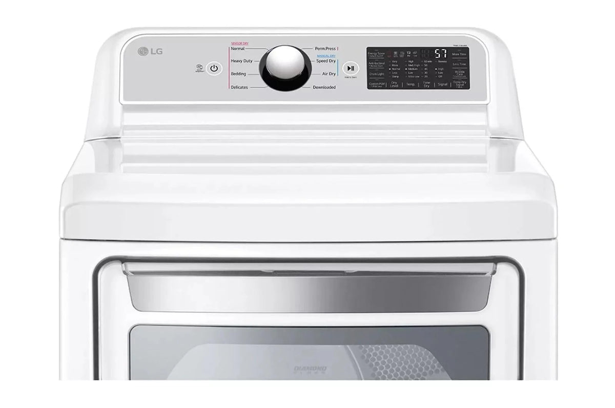 White 7.3 Cu. Ft. Electric Dryer I418