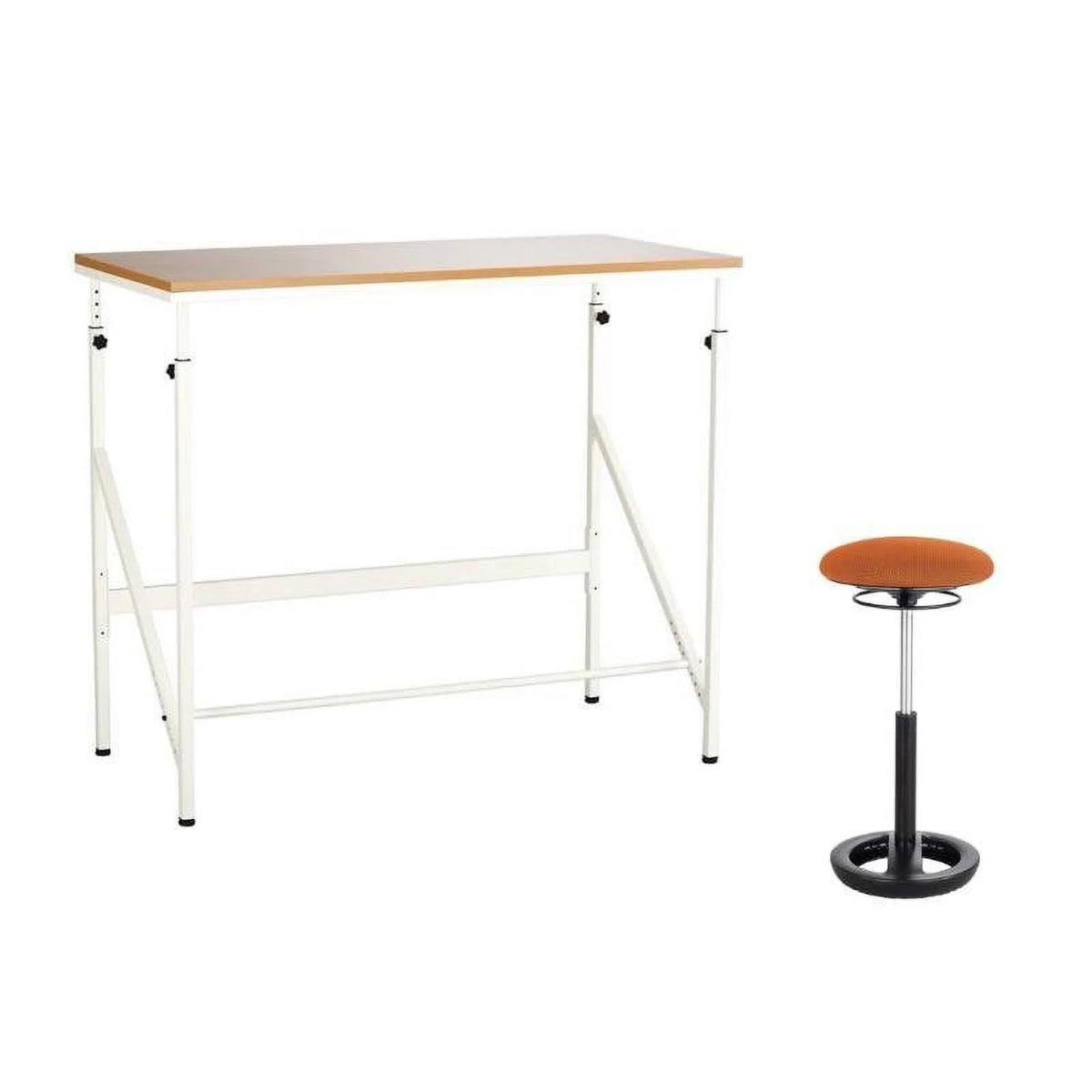 48" Standing Desk with Drafting Chair I5368
