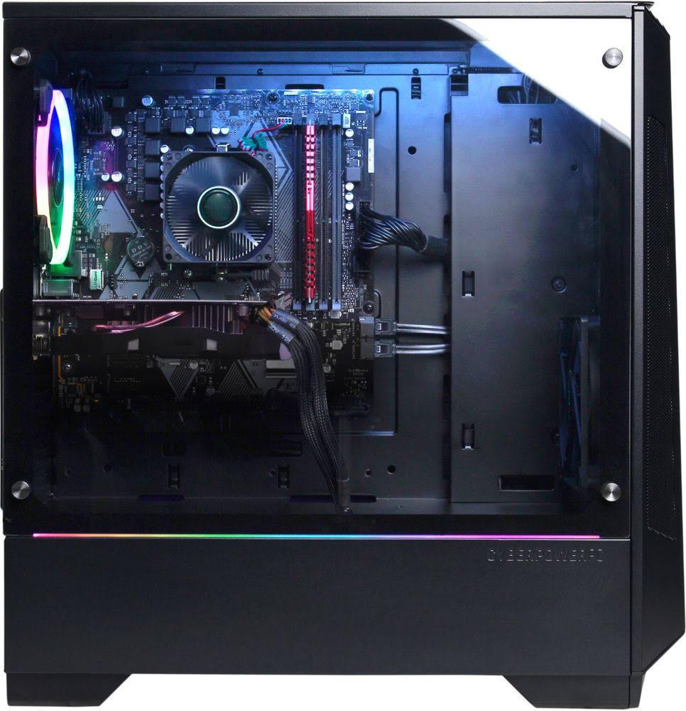 Gaming Desktop AMD Ryzen 3 2300X 8GB Memory AMD Radeon RX 560 2GB 1TB HDD Black R859