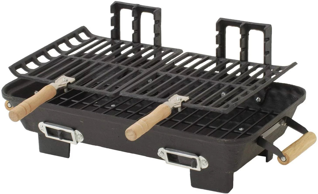 Cast Iron Hibachi Charcoal Grill V636