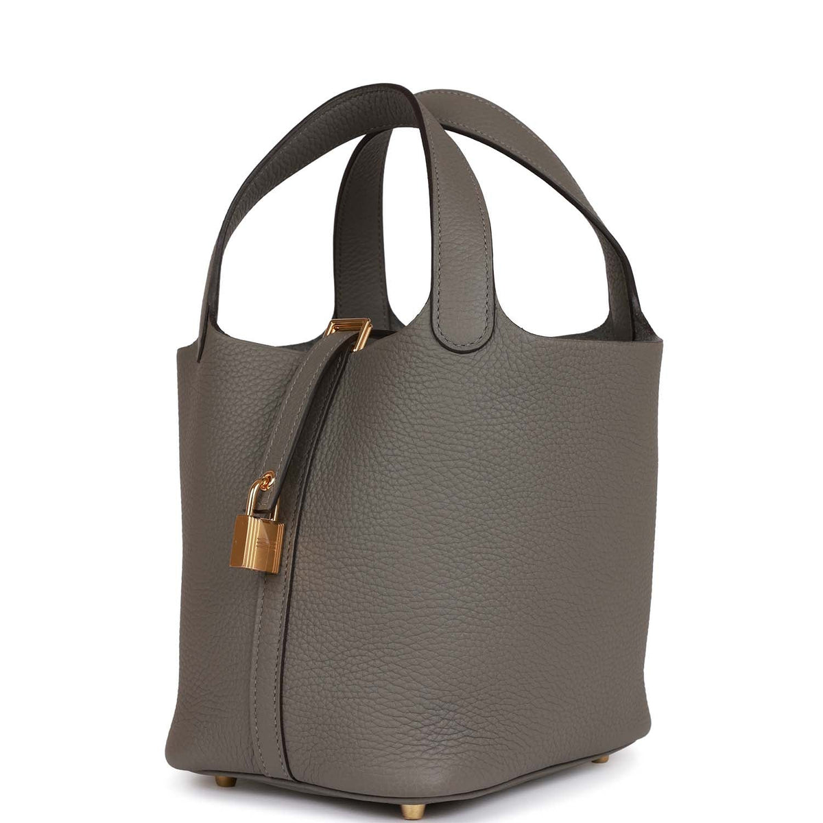 18 Clemence Leather Bucket Bag F85971
