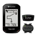 GPS Cycling Bike Computer Cadence HRM Sensors Bundle Black A93089
