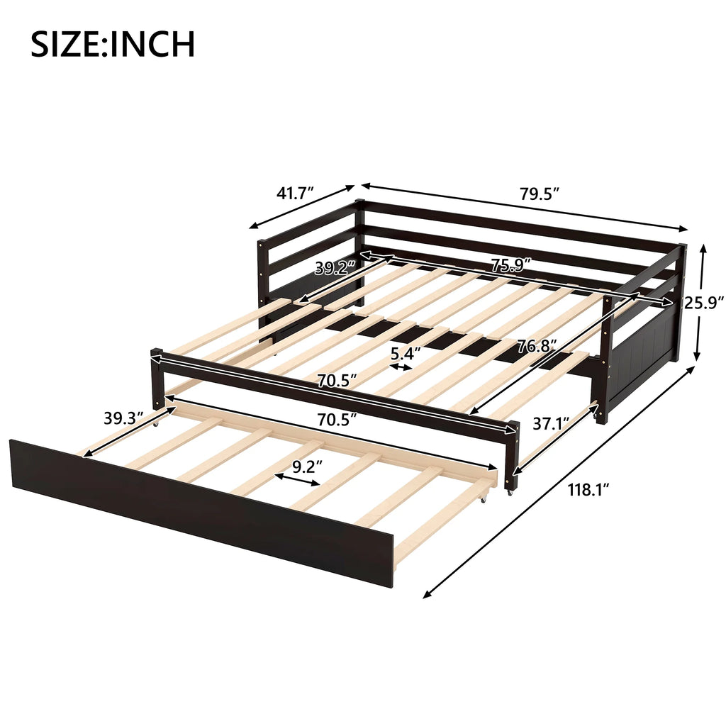 Twin Daybed with Trundle X9426