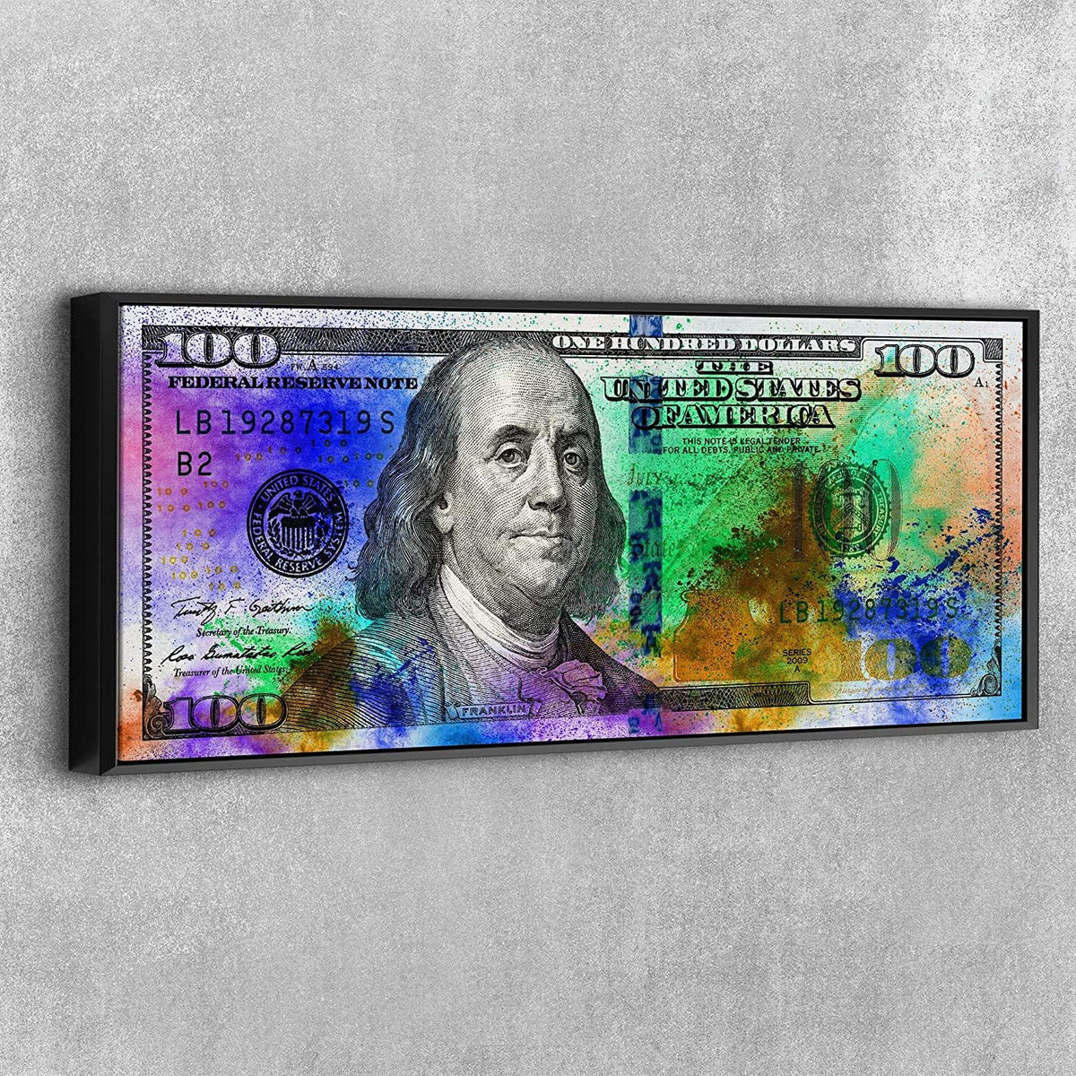 Canvas Print Art Wall Decor (36in x 16in Gallery Wrapped) H510