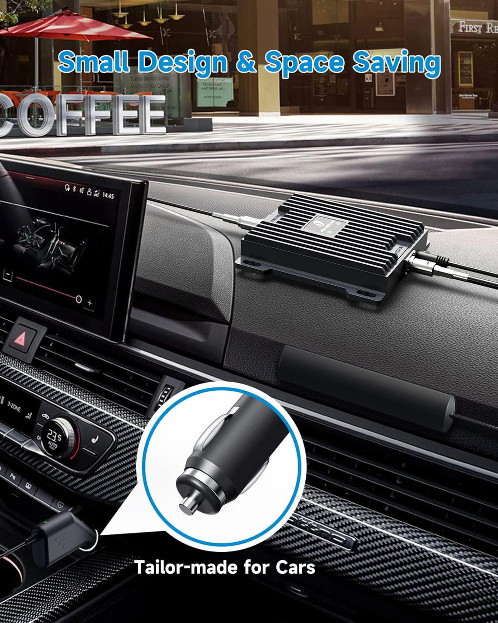 Cell Phone Signal Booster for Cars and SUVs D79940